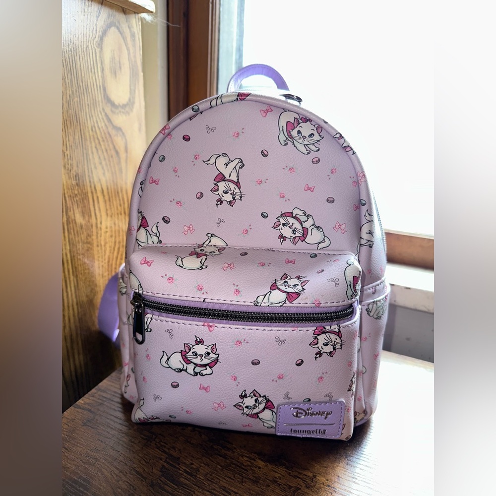 Disney Loungefly Marie Aristocats Mini Backpack